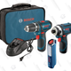 Bosch Drill/Driver and Impact Driver Combo Kit with Accessories | $129 | Amazon